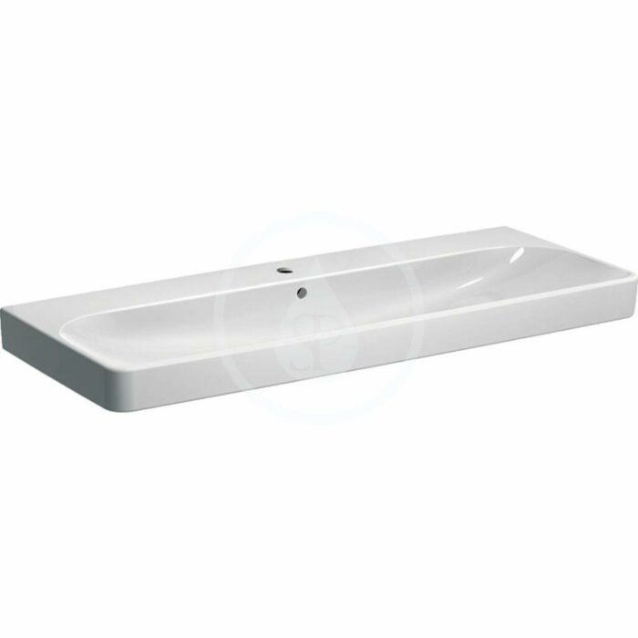 GEBERIT - Smyle Square Dvojumývadlo 1200x480 mm