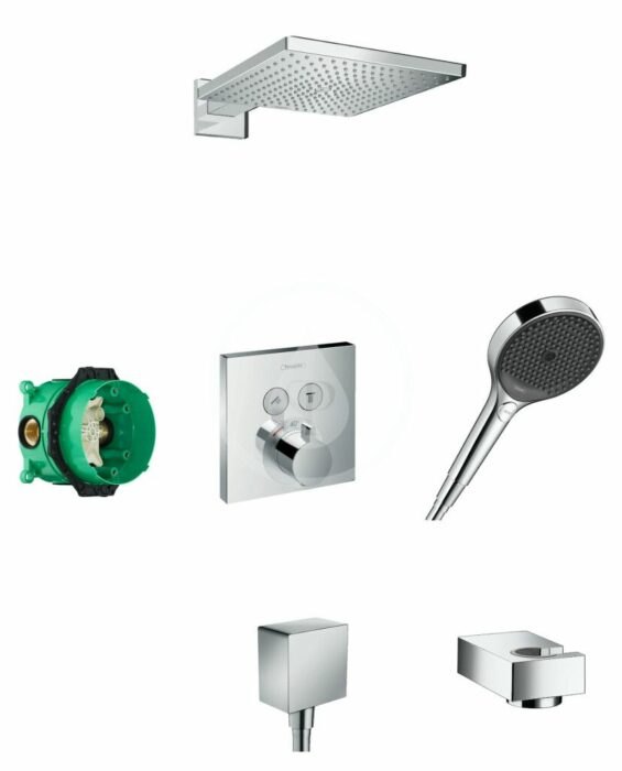 HANSGROHE HANSGROHE - Raindance E Sprchový set 300 s termostatom pod omietku