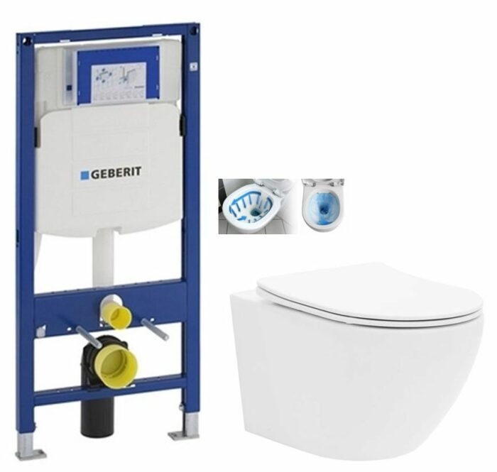 GEBERIT Duofix bez tlačidla + WC CALANI Loyd + SEDADLO 111.300.00.5 LO1