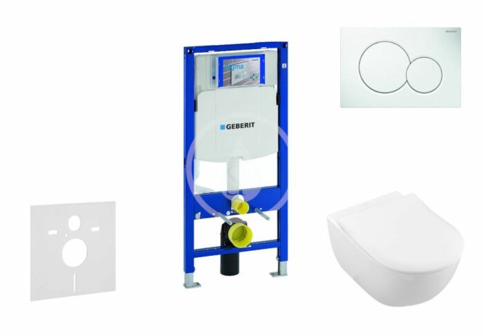 GEBERIT - Duofix Modul na závesné WC s tlačidlom Sigma01